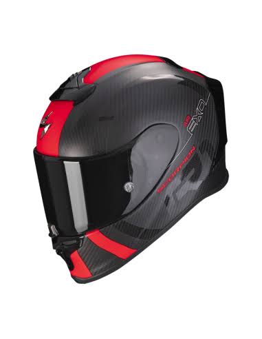 CASCO SCORPION EXO-R1 EVO CARBON AIR MG M ROJO MATE